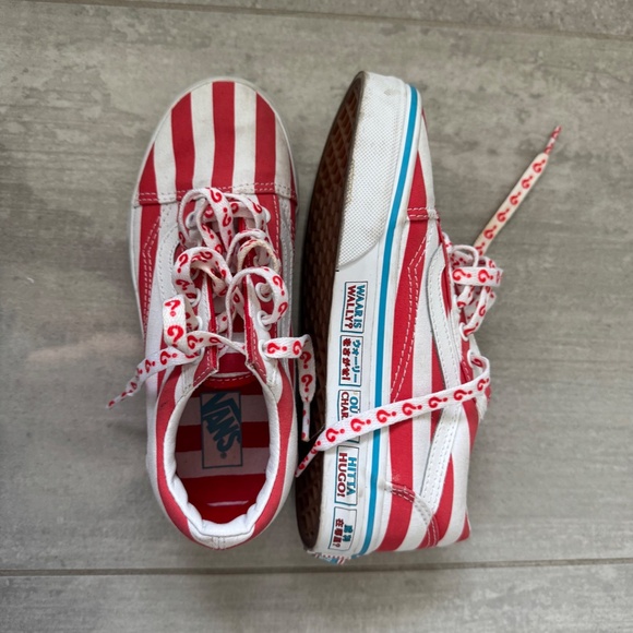 Vans Old Skool Where's Waldo International Kids US 1.5 / EU 32 - Picture 4 of 6